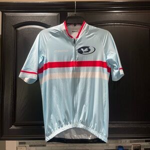 Capo Vision Quest Full Zip Cycling Bike Jersey Top Men's L Short Sleeve